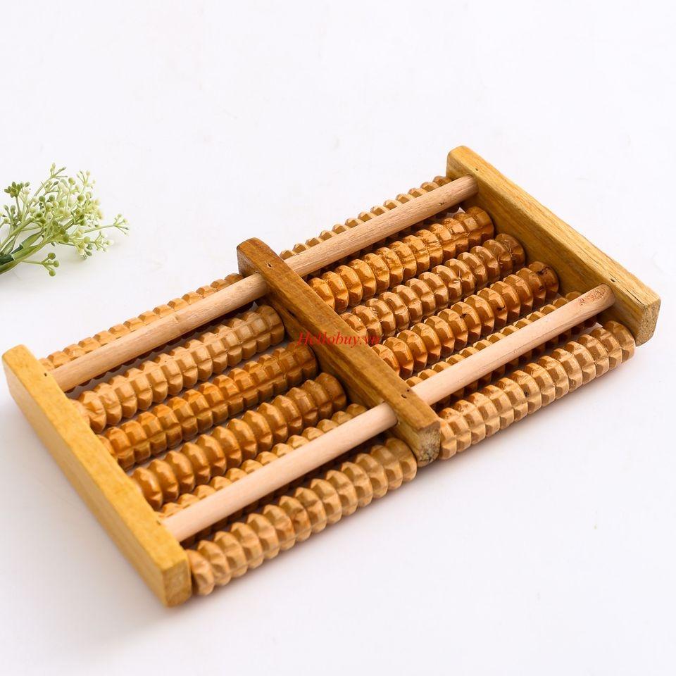 Dụng cụ massage chân bằng gỗ - 6 hàng