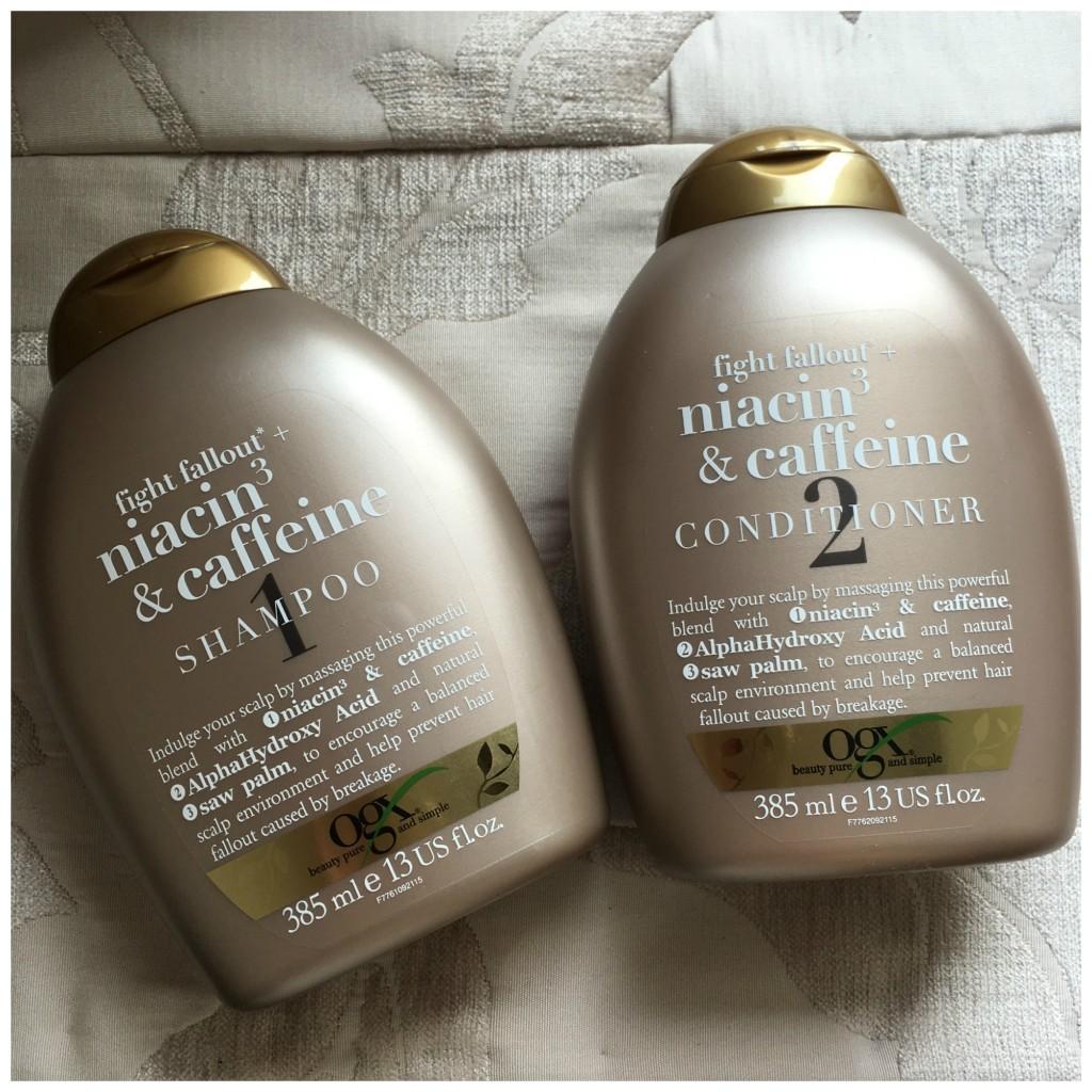 Dầu xả OGX Niacin & Caffeine Conditioner