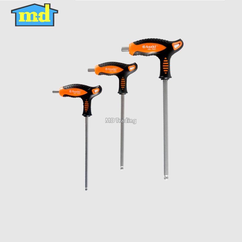 Lục giác bi chữ T Asaki AK-7951