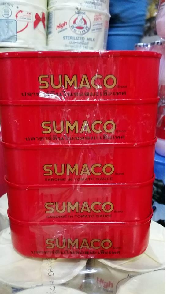 Cá mòi Sumaco sốt cà 125g Combo 5 hộp