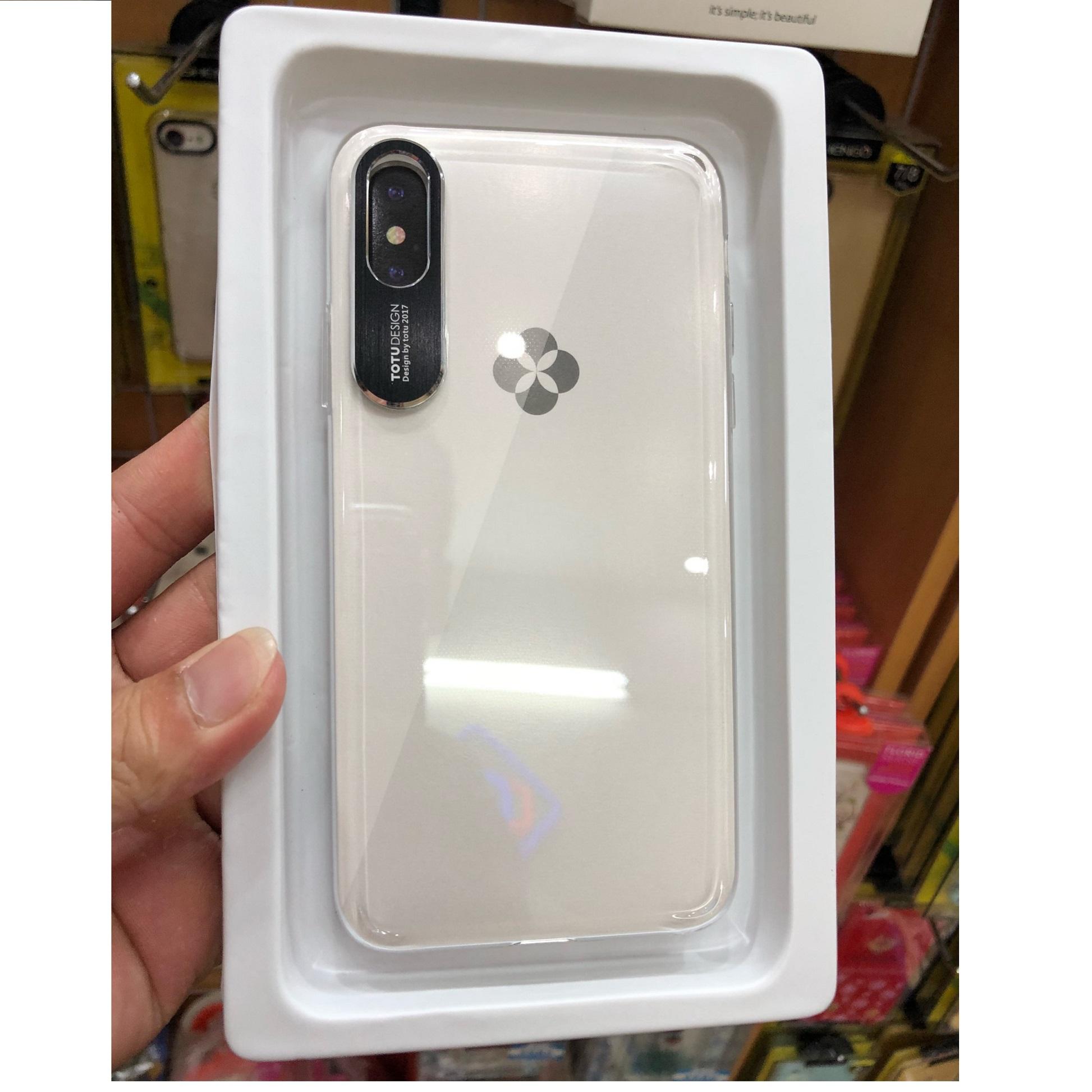 Ốp Lưng Totu Design Transparent TPU Cho Iphone X