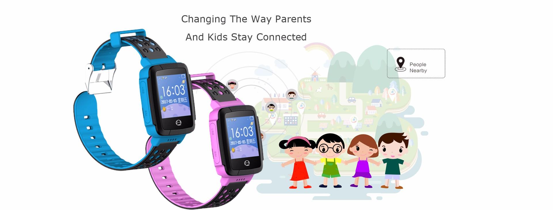 Đồng hồ định vị trẻ em QQWatch C002