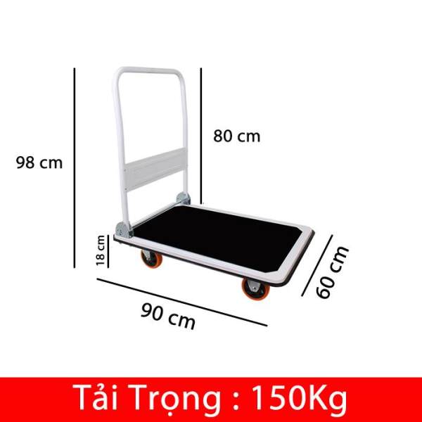 Xe đẩy hàng sàn nhựa SUMO Thái Lan NP-230S