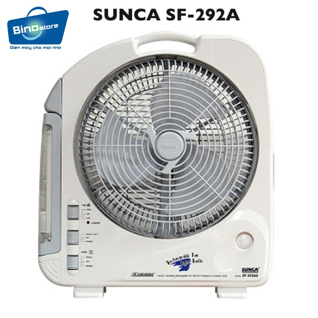 Quạt sạc tích điện Sunca SF-292A/292B