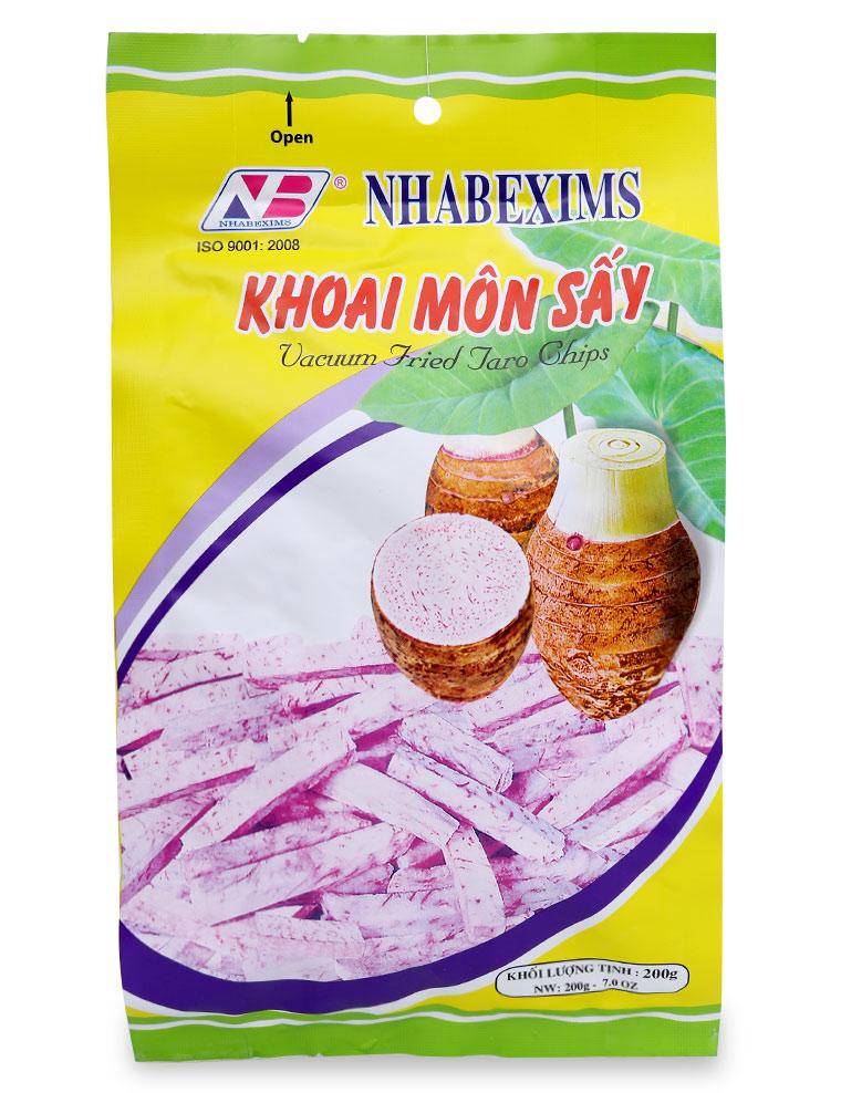 Khoai môn sấy Nhabexims