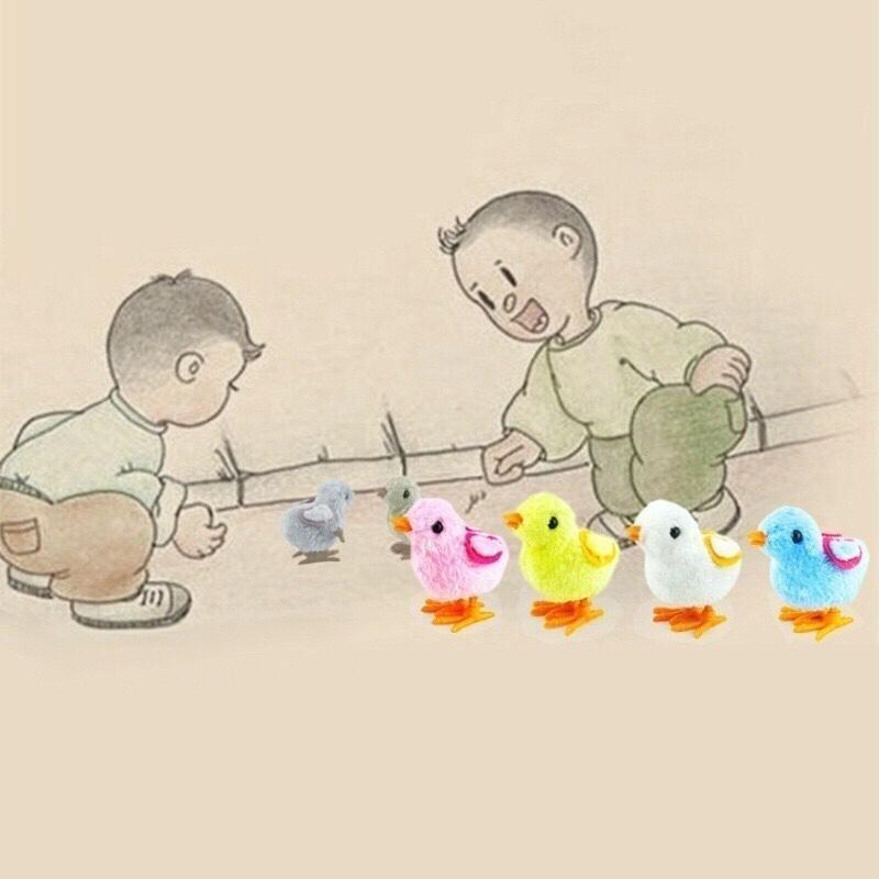 Đồ chơi hình chú gà chạy bằng cót