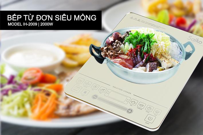 Bếp từ đơn Saiko IH-2009 2000W