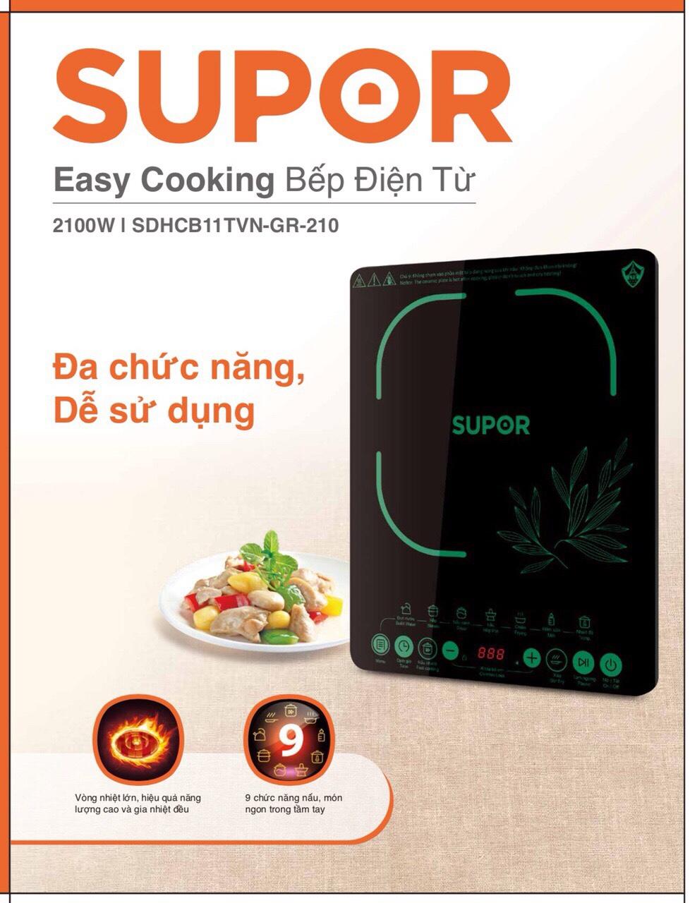 Bếp điện từ Supor SDHCB11TVN