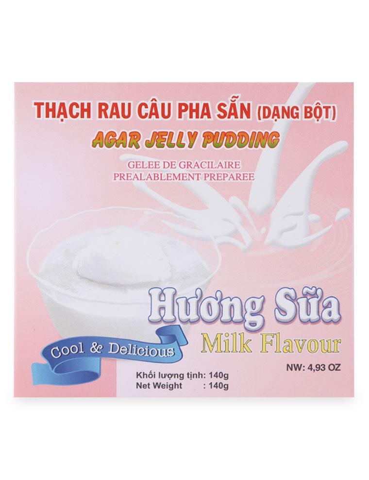 Thạch rau câu 3K vị Sữa 140g
