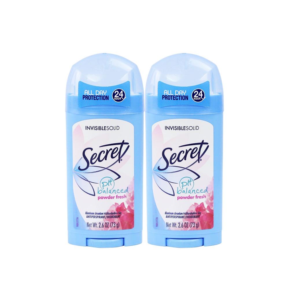 Lăn khử mùi dạng sáp nữ Secret Invisible Solid  - 73 g
