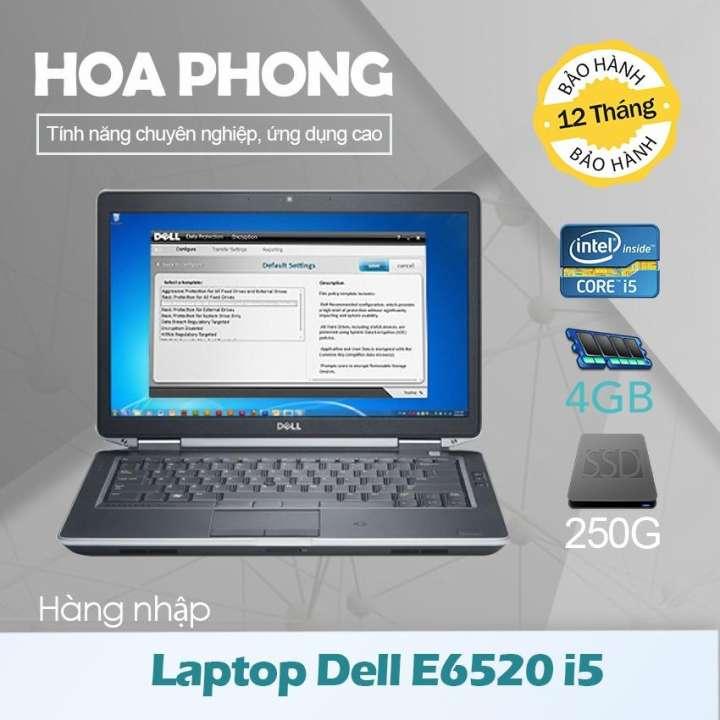 Laptop Dell Latitude E6520 - Intel Core i5-2520M 2.5GHz, 4GB RAM, 250GB HDD, Intel HD Graphics 3000, 15.6 inch