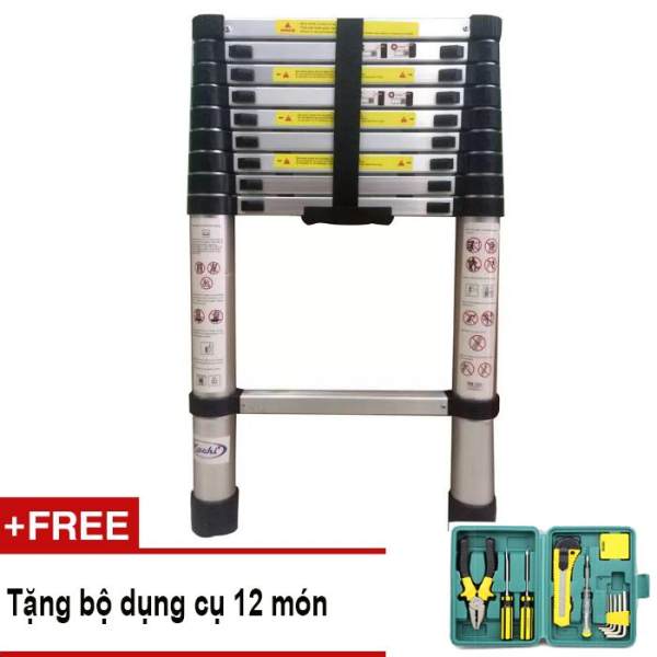 Thang rút Kachi loại 3.8m MK85 + Tặng bộ dụng cụ sửa chữa 12 món