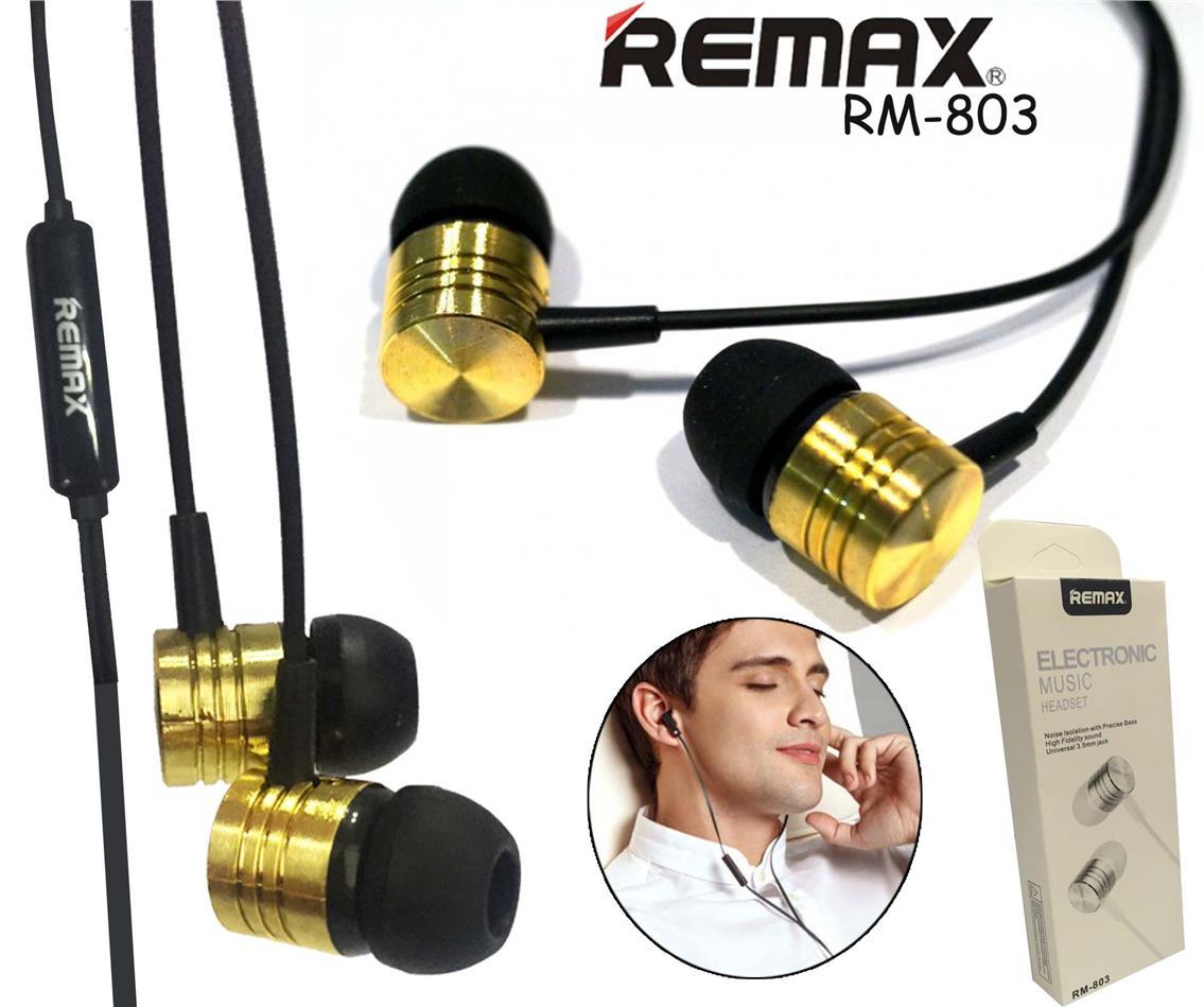 Tai nghe nhét tai Remax RM-803