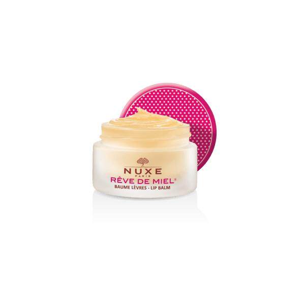 Son dưỡng môi NUXE REVE DE MIEL LIP BALM dạng hủ 15G (hũ màu hồng)