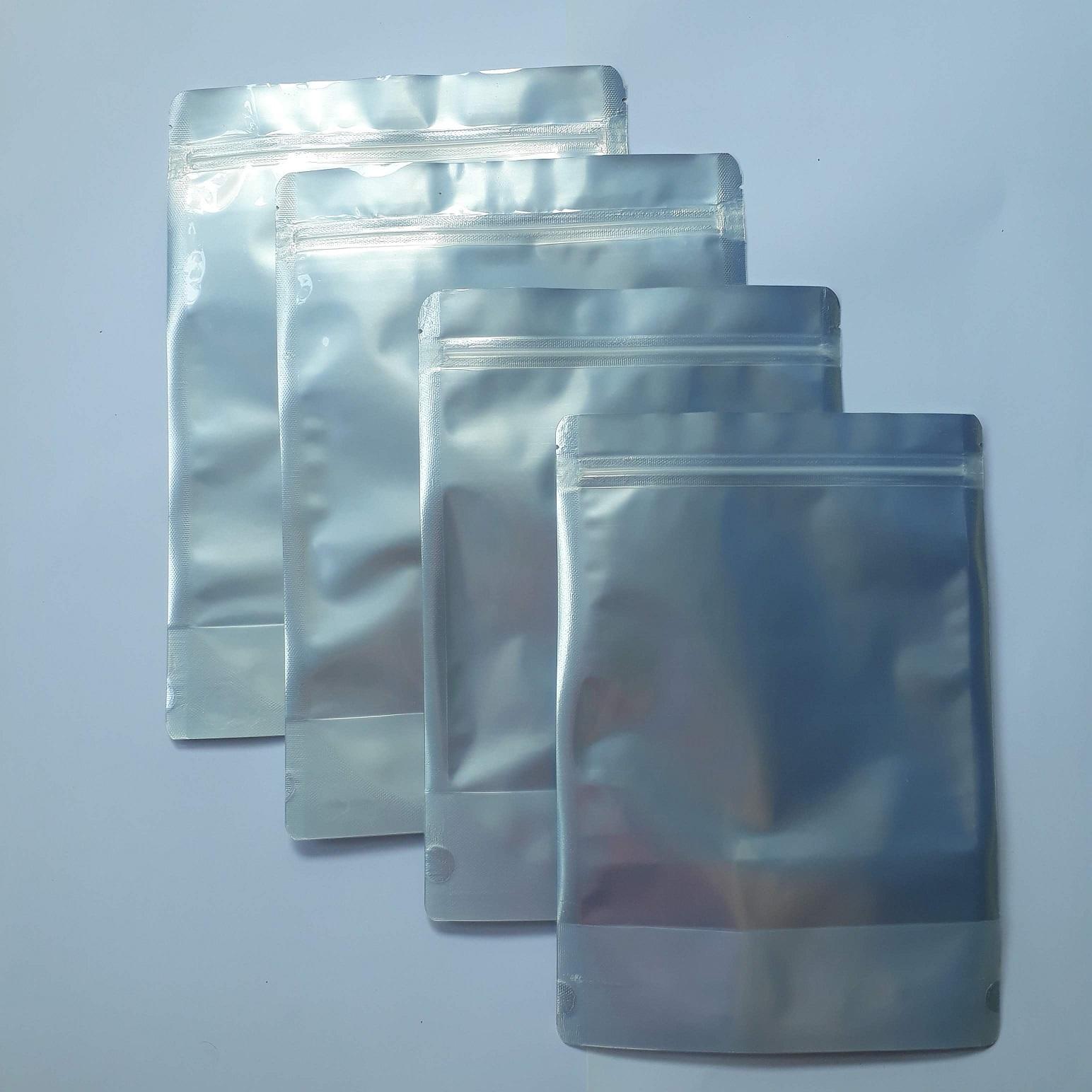 Túi zipper bạc 1kg