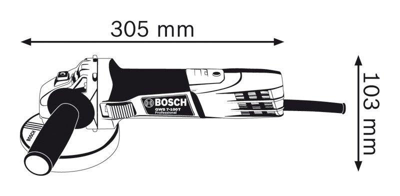 Máy mài góc ﻿Bosch GWS7-100T