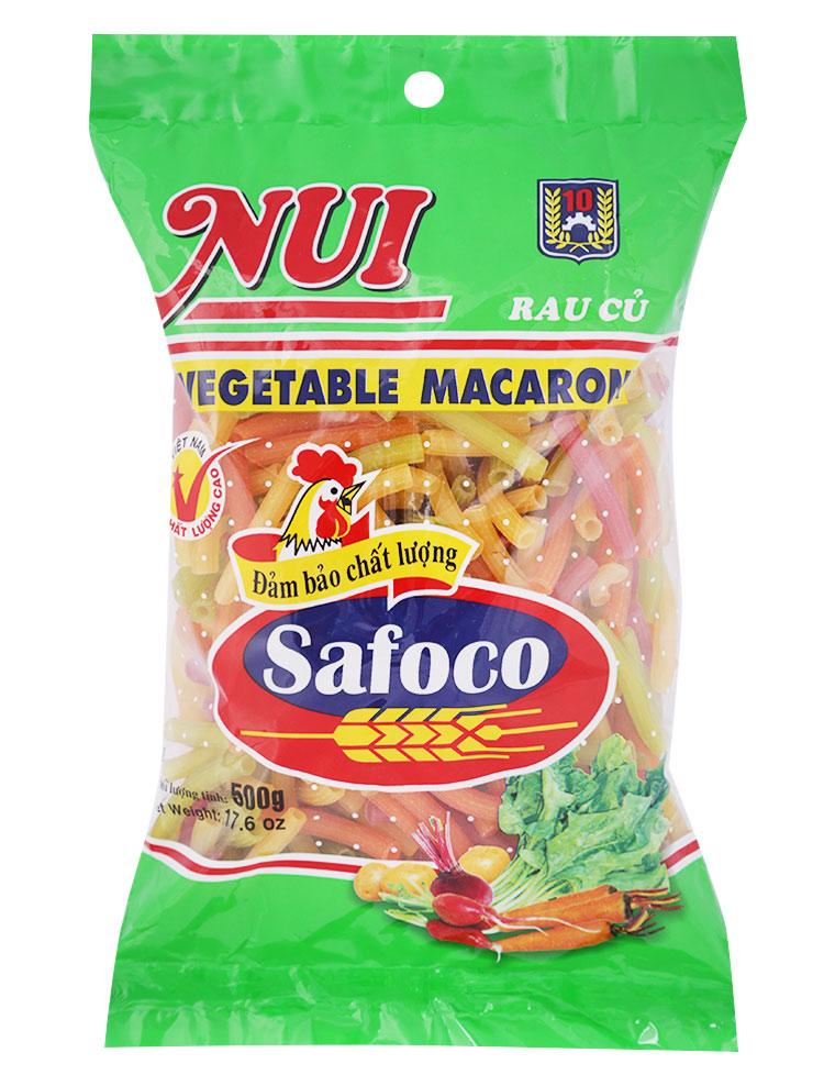 Nui Rau Củ Safoco ống lớn 500g