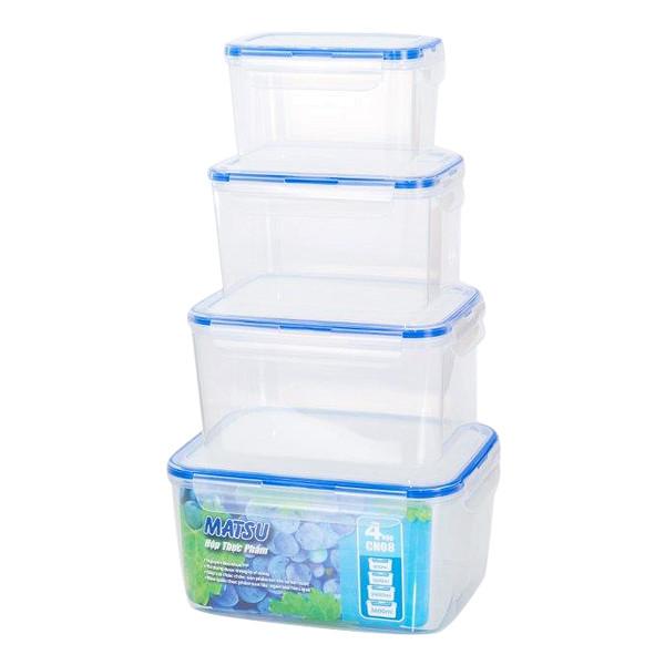 Bộ hộp nhựa Duy Tân Matsu CN08