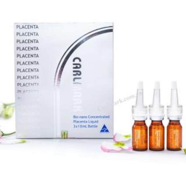Hộp 3 lọ Tế bào gốc nhau thai cừu Carlmark Bio-nano Concentrated Placenta 10ml/Lọ