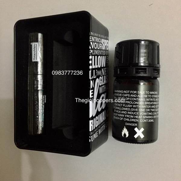 Nước Hoa Popper TitanMen Cao Cấp 37ml