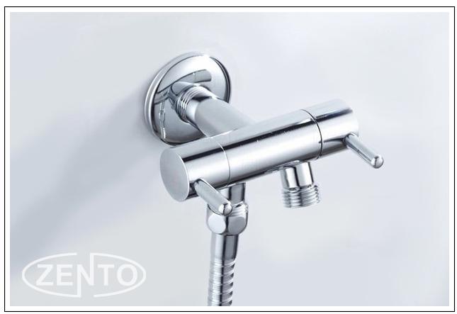 VAN KHÓA NƯỚC 2 ĐẦU ZENTO ZT982