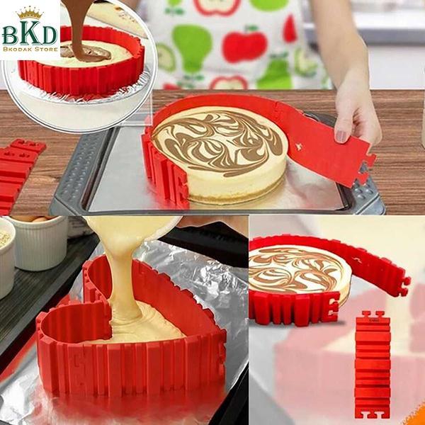 4Pcs/set Cake Mold Cake Baking Accessories Nonstick Magic DIY Any Shape Kitchen