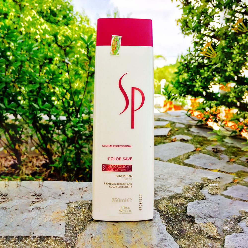 Dầu gội giữ màu tóc nhuộm Wella SP Color Save Shampoo - 250ml