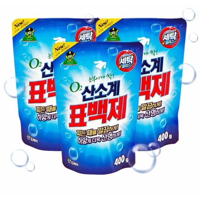 Bột tẩy quần áo oxygen Sandokkaebi combo 3 gói