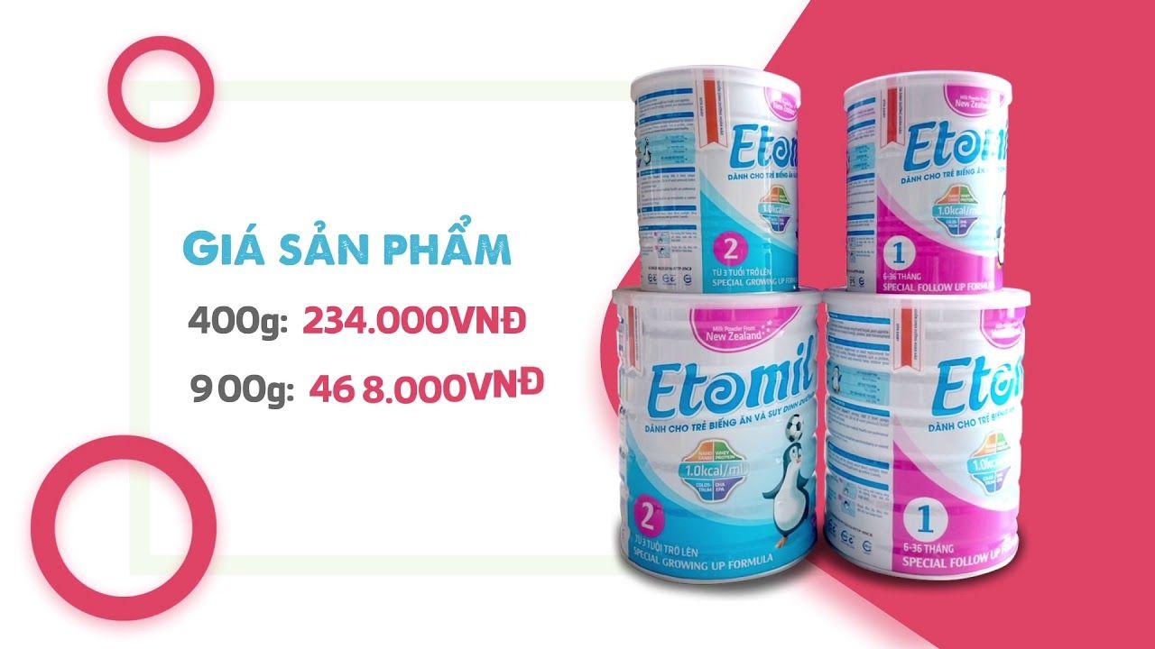 Sữa Bột Etomil số 2-400 gam