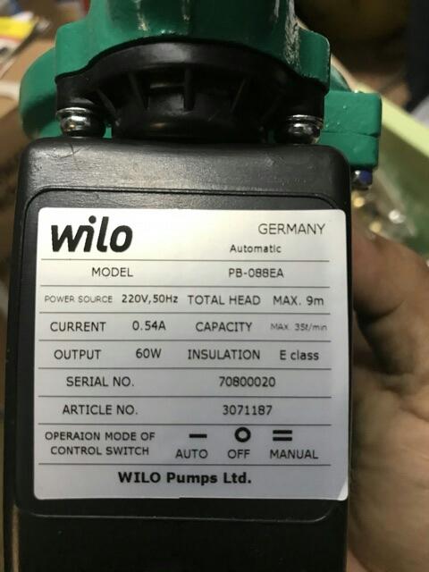 Máy bơm tăng áp điện tử Wilo PB 088 EA