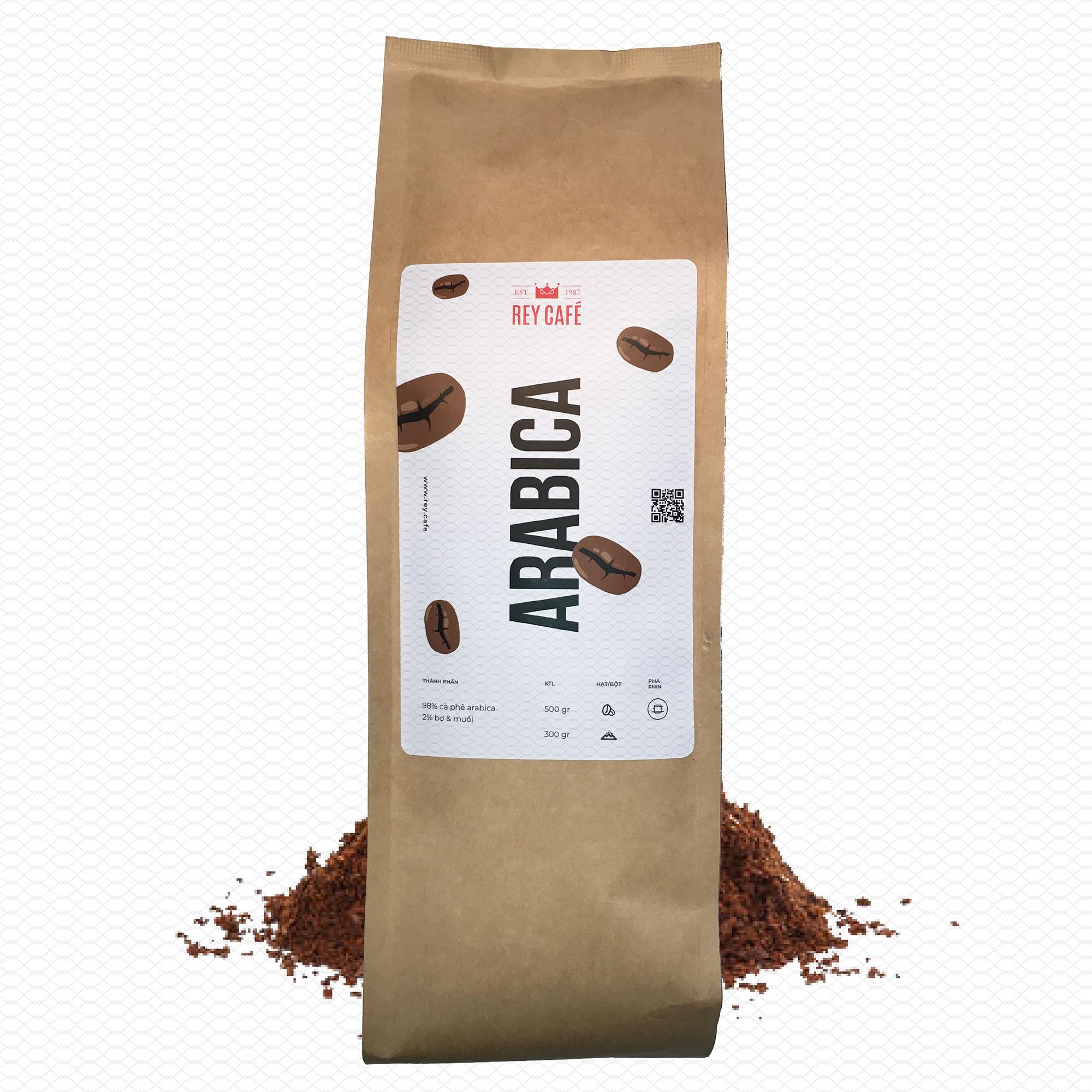 Cà phê bột Rey Arabica