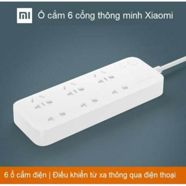 Ổ CẮM 6 CỔNG THÔNG MINH KẾT NỐI WIFI XIAOMI