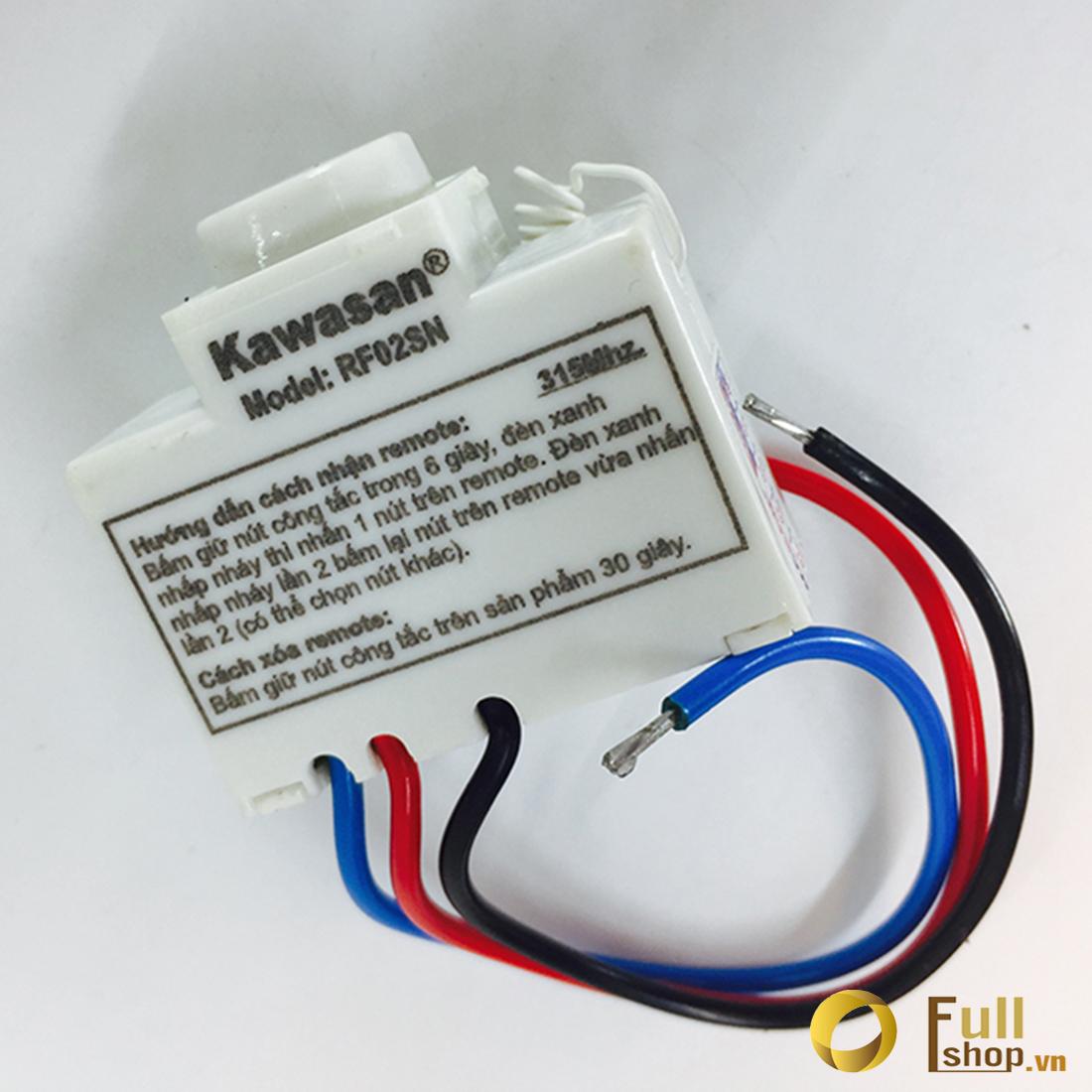 Công tắc điều khiển từ xa Kawa rf02sn