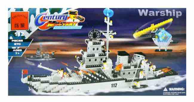 Lắp ráp tàu chiến USS-112