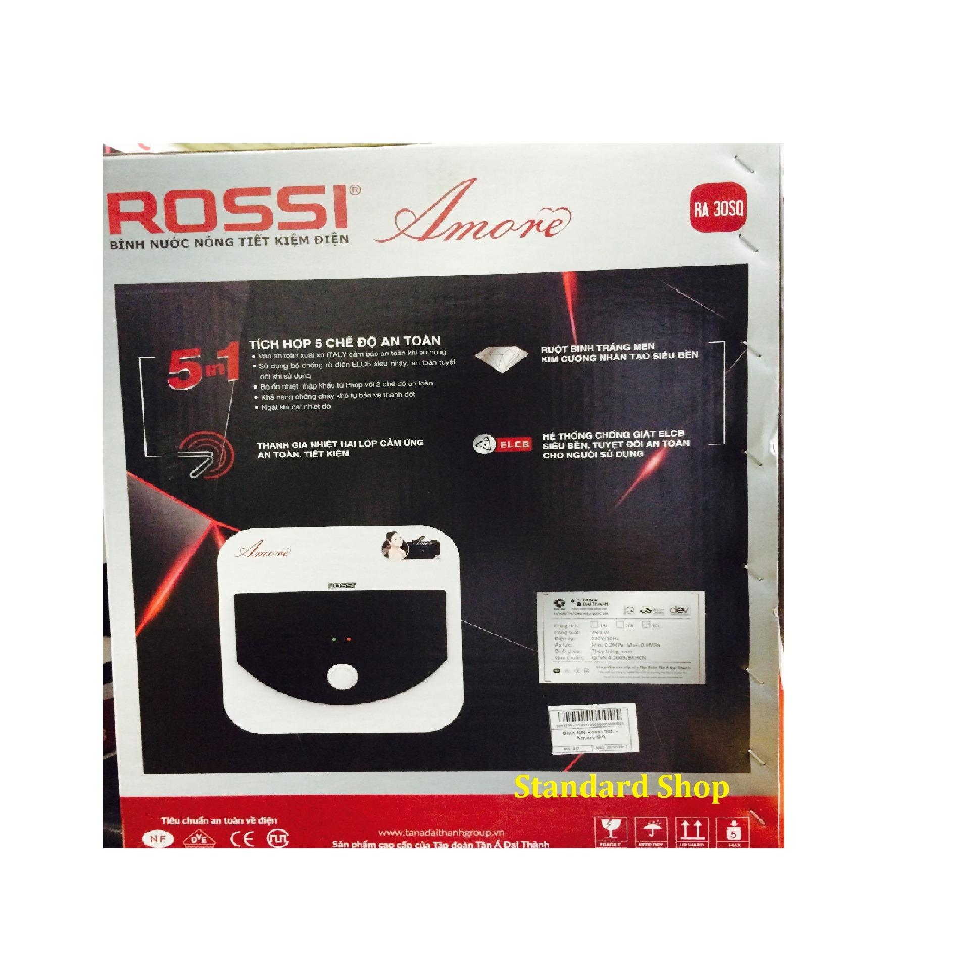 Bình nước nóng Rossi RA30 SQ 30 lít