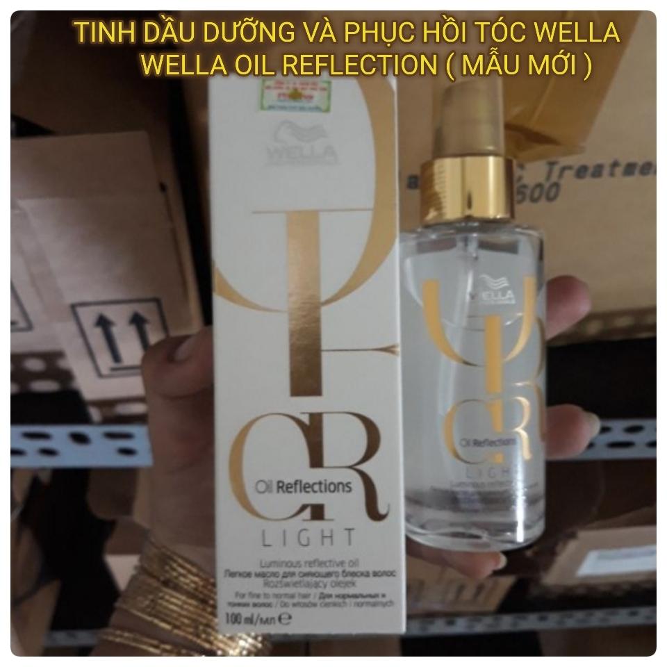 Tinh dầu dưỡng tóc Argan Wella Oil Reflections - 100ml