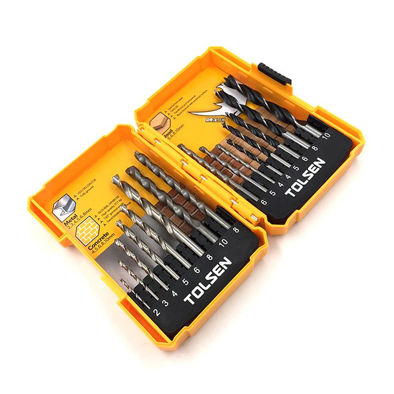 BỘ 16 MŨI KHOAN TOLSEN 75628