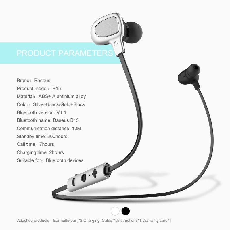 Tai nghe Bluetooth Baseus B15