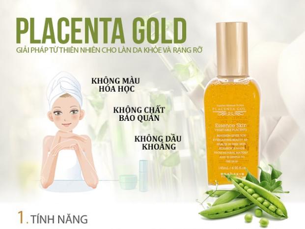 Nước hoa hồng Beauskin Placenta Gold 145ml