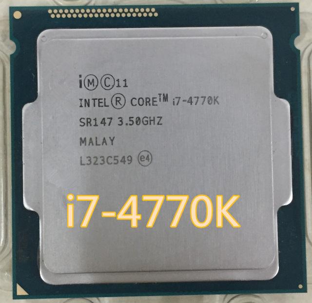 CPU Intel Core I7-4770K 3.5GHz