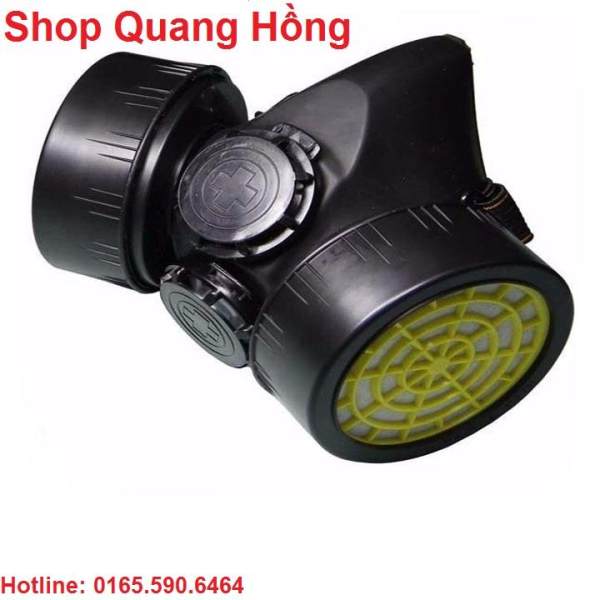 Mặt nạ phòng độc nửa mặt 2 mang kèm 2 phin lọc