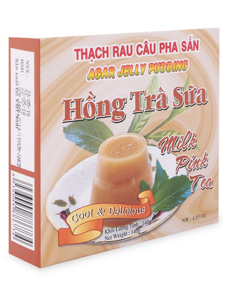 Bột Rau Câu Pha Sẵn Trà Xanh 3K 140g