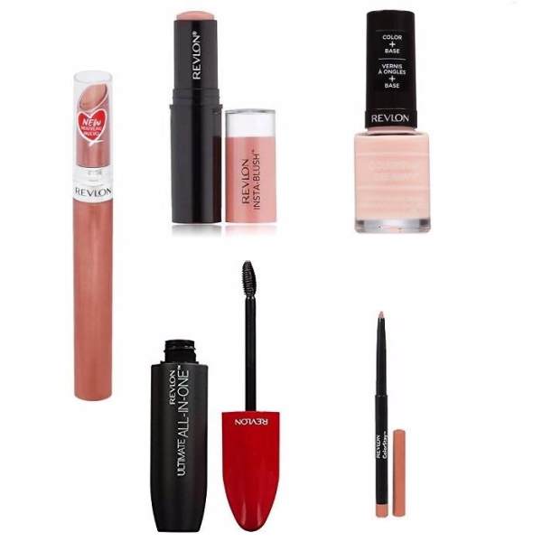 Bộ 5 sản phẩm trang điểm Revlon - Made in U.S.A( Có túi đựng)
