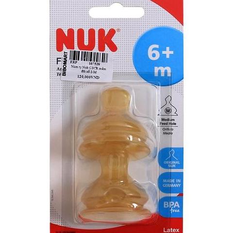 Ty thay bình Nuk cao su đôi 2L V1317