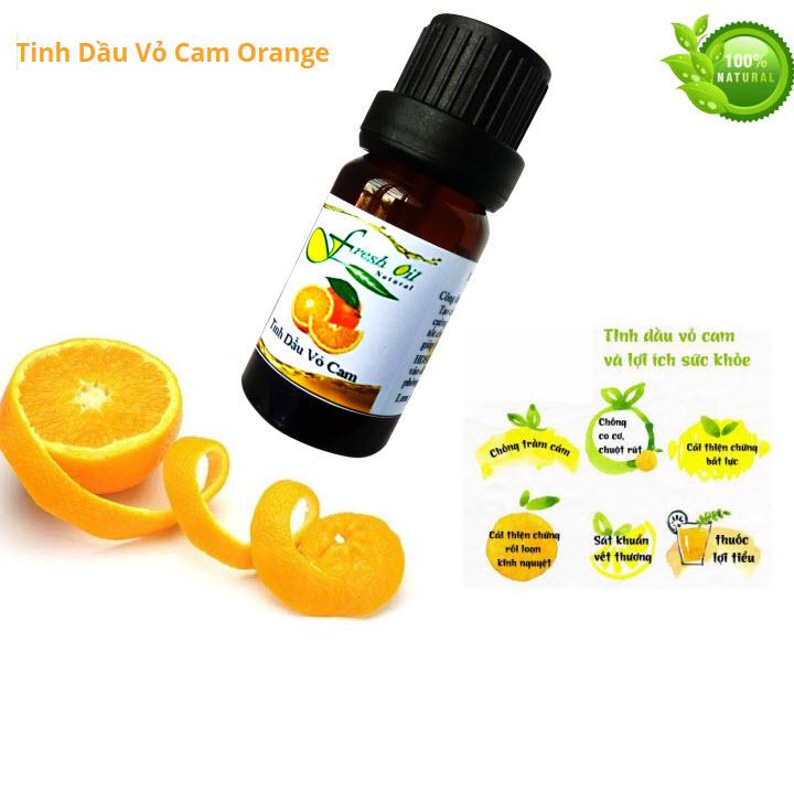 Tinh Dầu Cam Hương Bưởi Milaganics 10ml