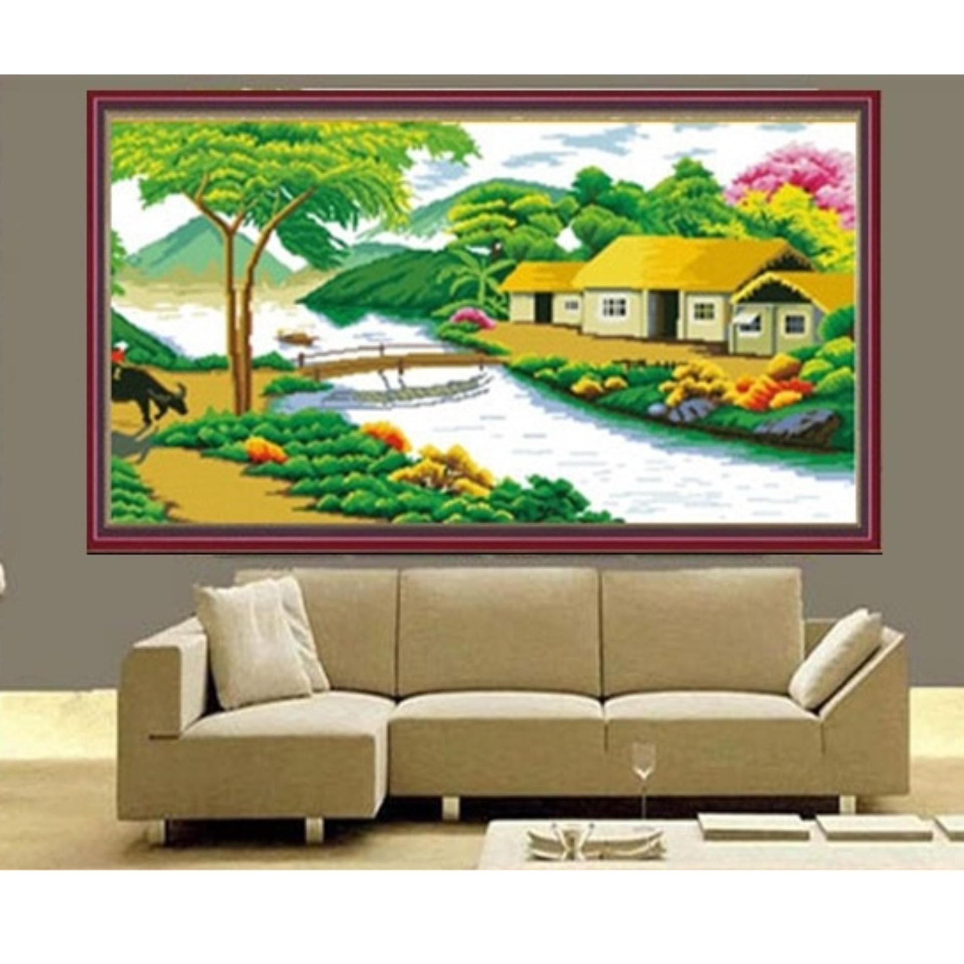 Tranh gắn đá H888 - 91x59