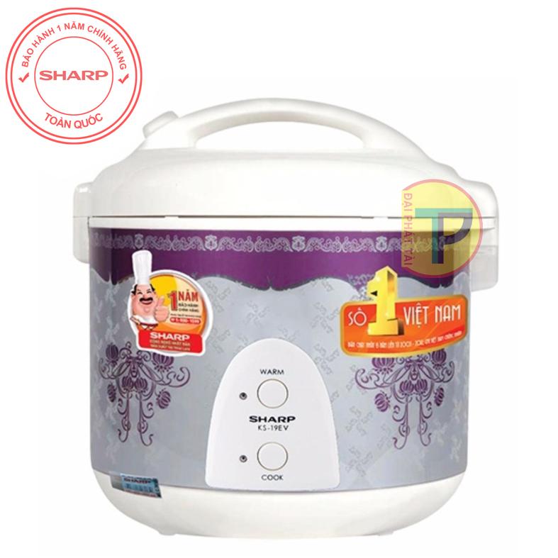 Nồi cơm điện Sharp KS-N19ETV 1.8L