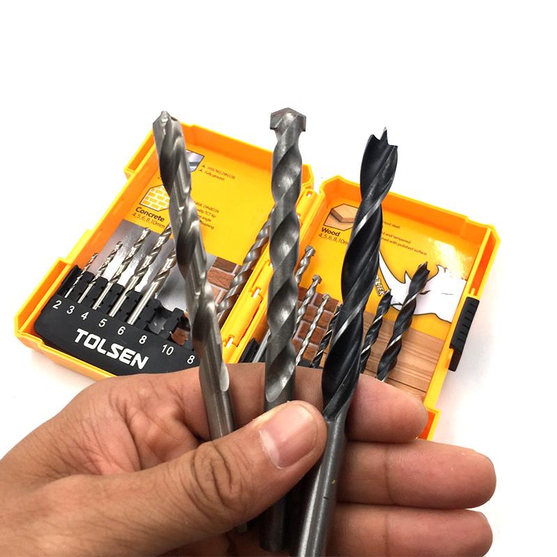 BỘ 16 MŨI KHOAN TOLSEN 75628