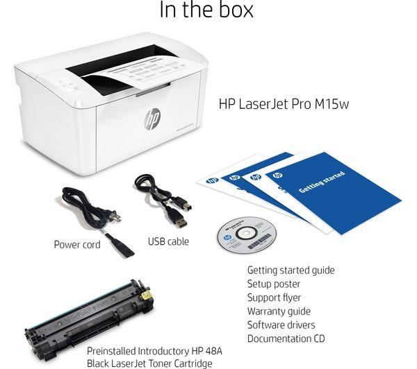 Máy In HP Laserjet Pro M15w W2G51A