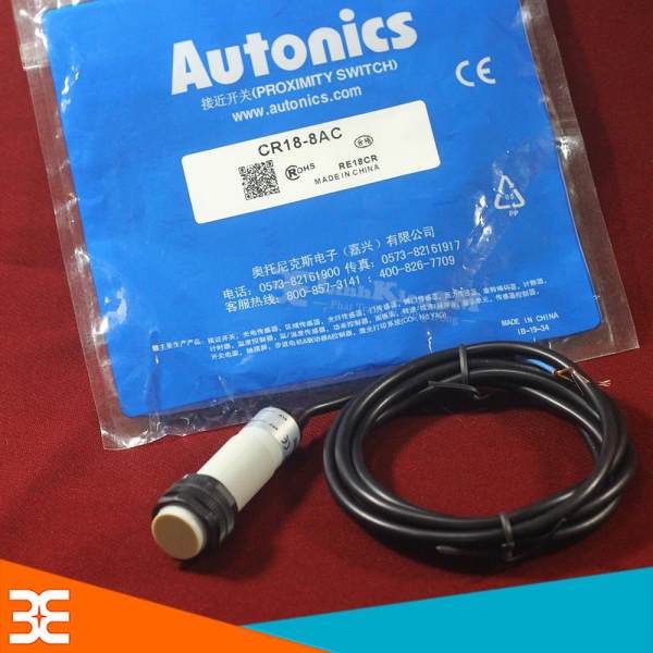 Cảm Biến Tiệm Cận Điện Dung Autonics CR18-8DP (PNP,NO) 12-24VDC